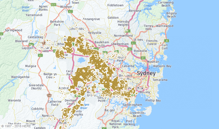 selfless hardworking = NSW Map