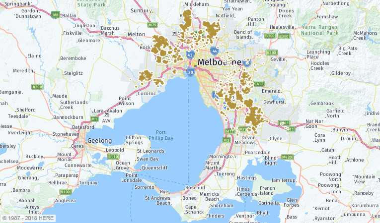 selfless hardworking - VIC Map